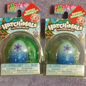 Lot of 2 hatchimals colleggtibles Hatchy